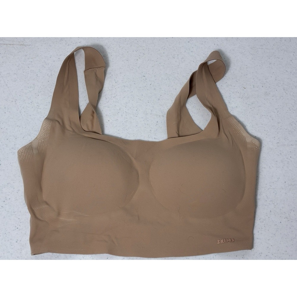 skims seamless sculpt bralette Sz Small Nude Lightly Padded Wireless